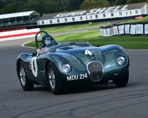 1952 To 1955 Prints: CM25 5647 Nigel Webb, Jaguar C-Type