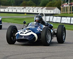 <b class=qtipBold><figcaption>CM25 5929 Cooper Climax</figcaption></b><br>Cooper Climax, Rob Walker Parade, Goodwood Revival 2018, September 2018, automobiles, cars, circuit racing, Classic, competition, England, entertainment, event, Goodwood, heritage, historic, Duke of Richmond, motor sport, motorcars, nostalgia, outdoors, racing, racing cars, retro, revival, September, speed, sport, sports, Sussex, West Sussex, vehicles, cars, racing, classic cars, historic cars,<br><em>© 2018 Chris McEvoy, www.cjm-photography.co.uk, all rights reserved</em> CM25 5929 Cooper Climax