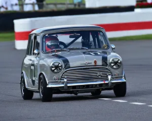Morris Mini Cooper Prints: CM25 5949 Andy Harrison, Tony Jardine, Morris Mini Cooper S