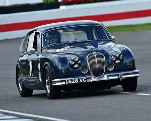 Nigel Webb Prints: CM25 5981 Nigel Webb, Tiff Needell, Jaguar Mk2