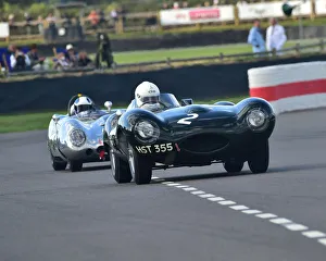 1955 To 1960 Prints: CM25 6245 John Pearson, Jaguar D type