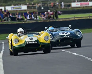 1955 To 1960 Prints: CM25 6256 Christopher Lunn, Lister Jaguar Knobbly, David Hart, Lister Jaguar Costin