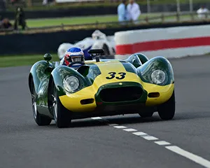 1955 To 1960 Prints: CM25 6258 Phil Keen, Lister Jaguar Knobbly