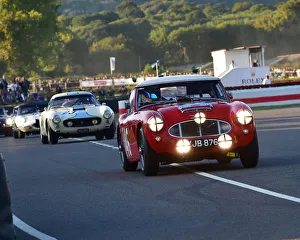 Richard Woolmer Prints: CM25 6395 Richard Woolmer, Paul Woolmer, Austin Healey 3000 Mk1