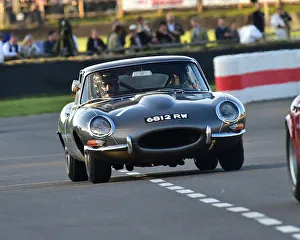 Jaguar E Type Fhc Prints: CM25 6450 John Young, Jack Young, Jaguar E-Type FHC