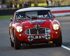 Richard Woolmer Prints: CM25 6458 Richard Woolmer, Paul Woolmer, Austin Healey 3000 Mk1