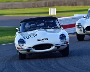 CM25 6485 Nigel Greensall, Chris Milner, Jaguar E-Type