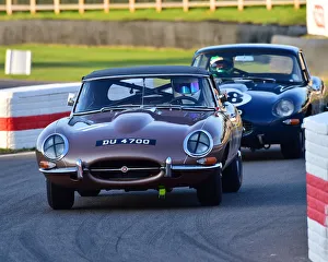 CM25 6494 Ian Dalglish, James Turner, Jaguar E-Type