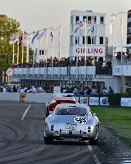 Ludovic Lindsay Prints: CM25 6553 David Franklin, Ludovic Lindsay, Ferrari 250 GT SWB-C