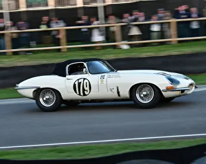 Chris Milner Prints: CM25 6638 Nigel Greensall, Chris Milner, Jaguar E-Type
