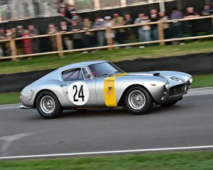 Ludovic Lindsay Prints: CM25 6697 David Franklin, Ludovic Lindsay, Ferrari 250 GT SWB-C