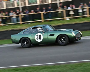 September 2018 Prints: CM25 6727 Urs Muller, Arlette Muller, Aston Martin DB4GT