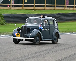 <b class=qtipBold><figcaption>CM25 6790 Hillman Minx RAF Staff Car</figcaption></b><br>Hillman Minx RAF Staff Car, British Transport Parade, Goodwood Revival 2018, September 2018, automobiles, cars, circuit racing, Classic, competition, England, entertainment, event, Goodwood, heritage, historic, Duke of Richmond, motor sport, motorcars, nostalgia, outdoors, racing, racing cars, retro, revival, September, speed, sport, sports, Sussex, West Sussex, vehicles, cars, racing, classic cars, historic cars,<br><em>© 2018 Chris McEvoy, www.cjm-photography.co.uk, all rights reserved</em> CM25 6790 Hillman Minx RAF Staff Car