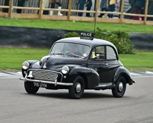 <b class=qtipBold><figcaption>CM25 6810 Morris Minor Police Car</figcaption></b><br>Morris Minor Police Car, British Transport Parade, Goodwood Revival 2018, September 2018, automobiles, cars, circuit racing, Classic, competition, England, entertainment, event, Goodwood, heritage, historic, Duke of Richmond, motor sport, motorcars, nostalgia, outdoors, racing, racing cars, retro, revival, September, speed, sport, sports, Sussex, West Sussex, vehicles, cars, racing, classic cars, historic cars,<br><em>© 2018 Chris McEvoy, www.cjm-photography.co.uk, all rights reserved</em> CM25 6810 Morris Minor Police Car