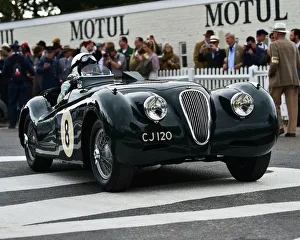 September 2018 Prints: CM25 6843 Robert Newall, Jaguar XK120 LT2