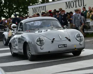Pre 1955 Prints: CM25 6845 Howard Donald, Porsche 356