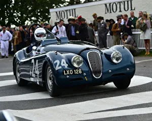 September 2018 Prints: CM25 6850 Steve Ward, Jaguar XK120