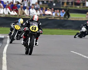 Michael Rutter Prints: CM25 6929 Michael Russell, Michael Rutter, Velocette MSS
