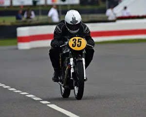 Keith Bush Prints: CM25 6936 Keith Bush, Mick Grant, Manx Norton