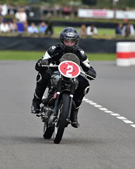 Roger Ashby Prints: CM25 6981 Roger Ashby, Brian Morrison, Triumph 650