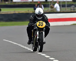 Keith Bush Prints: CM25 6999 Keith Bush, Mick Grant, Manx Norton