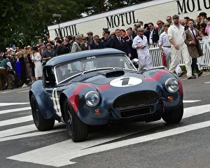 Goodwood Revival 2018 Prints: CM25 7067 David Hart, Oliver Hart, AC Cobra