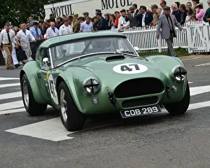 Goodwood Revival 2018 Prints: CM25 7078 Bill Shepherd, Romain Dumas, AC Cobra
