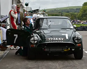 Goodwood Revival 2018 Prints: CM25 7086 Richard Squire, Nigel Greensall, Sunbeam Lister Tiger