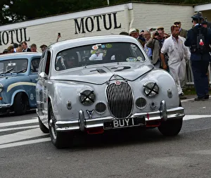 1958 Prints: CM25 7324 Grant Williams, Jaguar Mk1