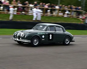 1958 Prints: CM25 7389 Justin Law, Jaguar Mk1