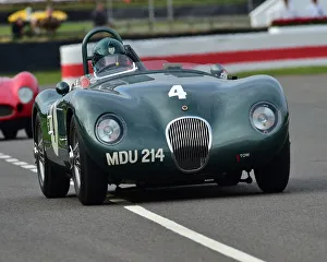 1952 To 1955 Prints: CM25 7814 Nigel Webb, Jaguar C-Type