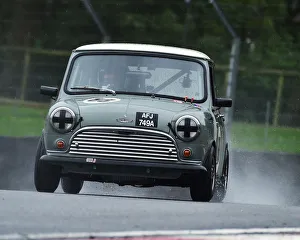 Brands Hatch Spray Prints: CM25 8398 Nicholas Paddy, Austin Mini Cooper S