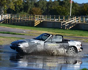 Track Prints: CM25 9318 Playing in puddles, Mazda MX-5