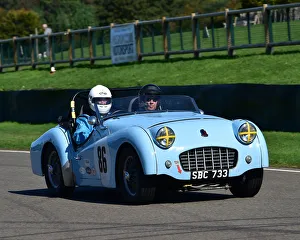Mission Motorsport, Goodwood 24th September 2018 Prints: CM25 9654 Peter Sweet, Triumph TR3