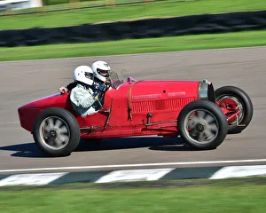 Mission Motorsport, Goodwood 24th September 2018 Prints: CM25 9802 John Horton, Bugatti T35B