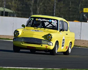 Bob Bullen Prints: CM26 0701 Bob Bullen, Ford Anglia 105E