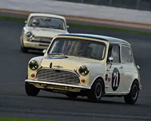 Morris Mini Cooper Prints: CM26 1410 Larry Warr, Morris Mini Cooper S
