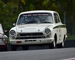BARC National Championship, Brands Hatch, October 2018 Prints: CM26 2178 Stuart Caie, Ford Lotus Cortina