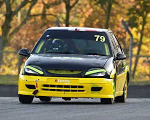 BARC BritCar Into The Night, Brands Hatch November 2018 Prints: CM26 2962 Mikey Day, Citroen Saxo