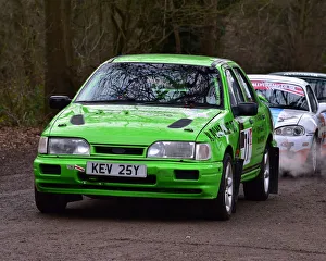 Ford Sierra Prints: CM26 4332 Kevin Jarvis, Robert Pomphrett, Ford Sierra