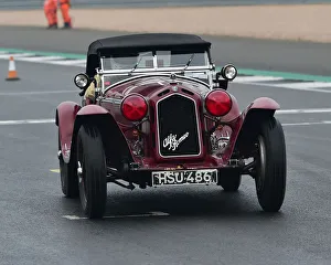 <b class=qtipBold><figcaption>CM26 6279 Dan Ghose, Alfa Romeo 8C</figcaption></b><br>Dan Ghose, Alfa Romeo 8C, VSCC, Pomeroy Trophy, Silverstone, 16th February 2019, cars, competition, February, Fun, historic cars, iconic, motor sport, motorsport, nostalgia, outdoors, Pomeroy trophy, pre-war, retro, saloon cars, Silverstone, sports, sports cars, tests, trials, vintage cars, Vintage Sports Car Club, fast, speed, competition, cars, vehicles,<br><em>© 2019 Chris McEvoy, www.cjm-photography.co.uk, all rights reserved</em> CM26 6279 Dan Ghose, Alfa Romeo 8C