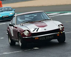 <b class=qtipBold><figcaption>CM26 6326 Paul Stafford, Datsun 240Z</figcaption></b><br>Paul Stafford, Datsun 240Z, VSCC, Pomeroy Trophy, Silverstone, 16th February 2019, cars, competition, February, Fun, historic cars, iconic, motor sport, motorsport, nostalgia, outdoors, Pomeroy trophy, pre-war, retro, saloon cars, Silverstone, sports, sports cars, tests, trials, vintage cars, Vintage Sports Car Club, fast, speed, competition, cars, vehicles,<br><em>© 2019 Chris McEvoy, www.cjm-photography.co.uk, all rights reserved</em> CM26 6326 Paul Stafford, Datsun 240Z
