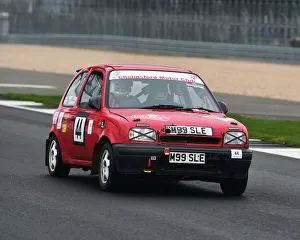 <b class=qtipBold><figcaption>CM26 6357 Suze Endean, Nissan Micra</figcaption></b><br>Suze Endean, Nissan Micra, VSCC, Pomeroy Trophy, Silverstone, 16th February 2019, cars, competition, February, Fun, historic cars, iconic, motor sport, motorsport, nostalgia, outdoors, Pomeroy trophy, pre-war, retro, saloon cars, Silverstone, sports, sports cars, tests, trials, vintage cars, Vintage Sports Car Club, fast, speed, competition, cars, vehicles,<br><em>© 2019 Chris McEvoy, www.cjm-photography.co.uk, all rights reserved</em> CM26 6357 Suze Endean, Nissan Micra