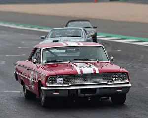 VSCC Pomeroy Trophy 2019, Silverstone Prints: CM26 6415 Michael Steele, Ford Galaxie 500 Coupe