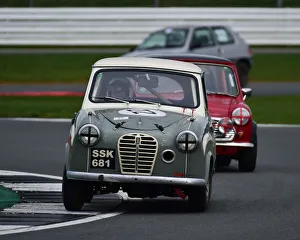 <b class=qtipBold><figcaption>CM26 6830 Ivan Dutton, Austin A30</figcaption></b><br>Ivan Dutton, Austin A30, VSCC, Pomeroy Trophy, Silverstone, 16th February 2019, cars, competition, February, Fun, historic cars, iconic, motor sport, motorsport, nostalgia, outdoors, Pomeroy trophy, pre-war, retro, saloon cars, Silverstone, sports, sports cars, tests, trials, vintage cars, Vintage Sports Car Club, fast, speed, competition, cars, vehicles,<br><em>© 2019 Chris McEvoy, www.cjm-photography.co.uk, all rights reserved</em> CM26 6830 Ivan Dutton, Austin A30