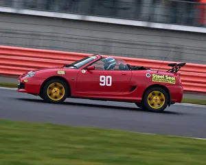 <b class=qtipBold><figcaption>CM26 7050 Charlie Martin, MG TF</figcaption></b><br>Charlie Martin, MG TF, VSCC, Pomeroy Trophy, Silverstone, 16th February 2019, cars, competition, February, Fun, historic cars, iconic, motor sport, motorsport, nostalgia, outdoors, Pomeroy trophy, pre-war, retro, saloon cars, Silverstone, sports, sports cars, tests, trials, vintage cars, Vintage Sports Car Club, fast, speed, competition, cars, vehicles,<br><em>© 2019 Chris McEvoy, www.cjm-photography.co.uk, all rights reserved</em> CM26 7050 Charlie Martin, MG TF