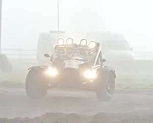 <b class=qtipBold><figcaption>CM26 7185 Will Corry, Ariel Nomad</figcaption></b><br>A misty start to the day, Will Corry, Ariel Nomad, Race Retro, Rally stage, Sunday 24th February, 2019, retro, nostalgia, motorsport, cars, vehicles, racing, classic cars, historic cars, nostalgia, vehicles, cars, rallying, retro, off road, outside, NAEC, National Agricultural Exhibition Centre, Stoneleigh Park, Warwickshire, England,<br><em>© 2019 Chris McEvoy, www.cjm-photography.co.uk, all rights reserved</em> CM26 7185 Will Corry, Ariel Nomad