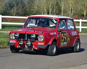 Race Retro 2019 Prints: CM26 7531 John Cadwallader, British Leyland Mini 1275 GT