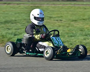<b class=qtipBold><figcaption>CM26 7735 Robbie Ashton</figcaption></b><br>Robbie Ashton, British Historic Kart Club, BHKC, Race Retro, Rally stage, Sunday 24th February, 2019, retro, nostalgia, motorsport, cars, vehicles, racing, classic cars, historic cars, nostalgia, vehicles, cars, rallying, retro, off road, outside, NAEC, National Agricultural Exhibition Centre, Stoneleigh Park, Warwickshire, England,<br><em>© 2019 Chris McEvoy, www.cjm-photography.co.uk, all rights reserved</em> CM26 7735 Robbie Ashton