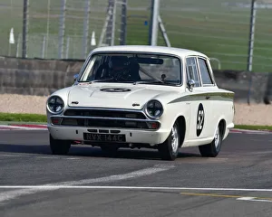 Race Meeting Prints: CM26 9935 Mike Stephenson, Ford Lotus Cortina Mk1